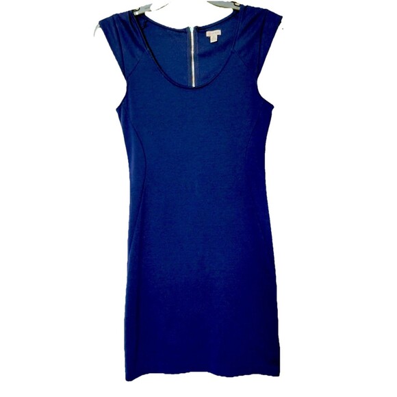 Women’s GUESS Dress Size S Royal Blue zip - Picture 3 of 9